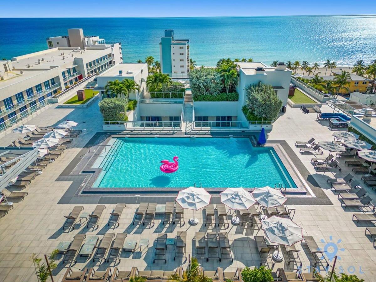 Hollywood Beach Broad-Walk - Pool - Gym & Hot Tub Exterior photo