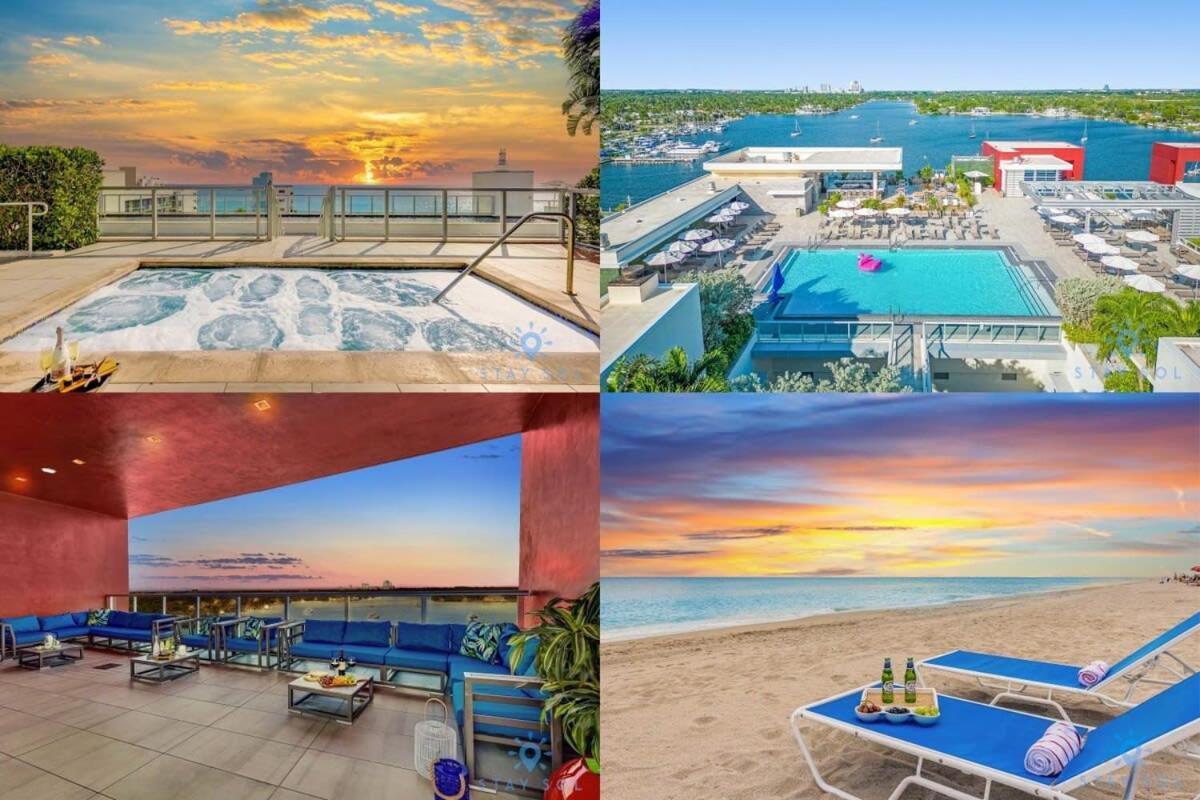 Hollywood Beach Broad-Walk - Pool - Gym & Hot Tub Exterior photo